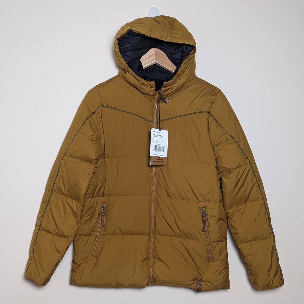 NWT Obermeyer James Puffy Jacket Insulated Coat Size L/14-16 Tumbleweed